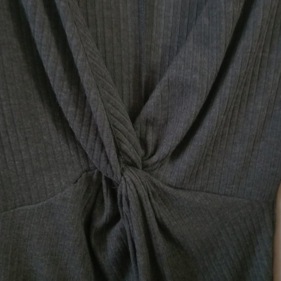 Charlotte Russe Dark Gray Bodycon Dress - Picture 3 of 3